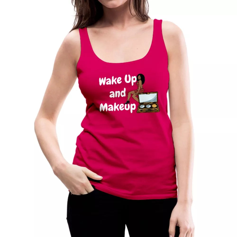 Wake Up and Makeup Tank - Beguiling Phenix Boutique