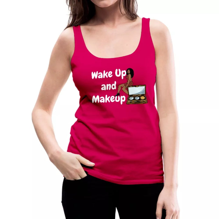 Wake Up and Makeup Tank - Beguiling Phenix Boutique