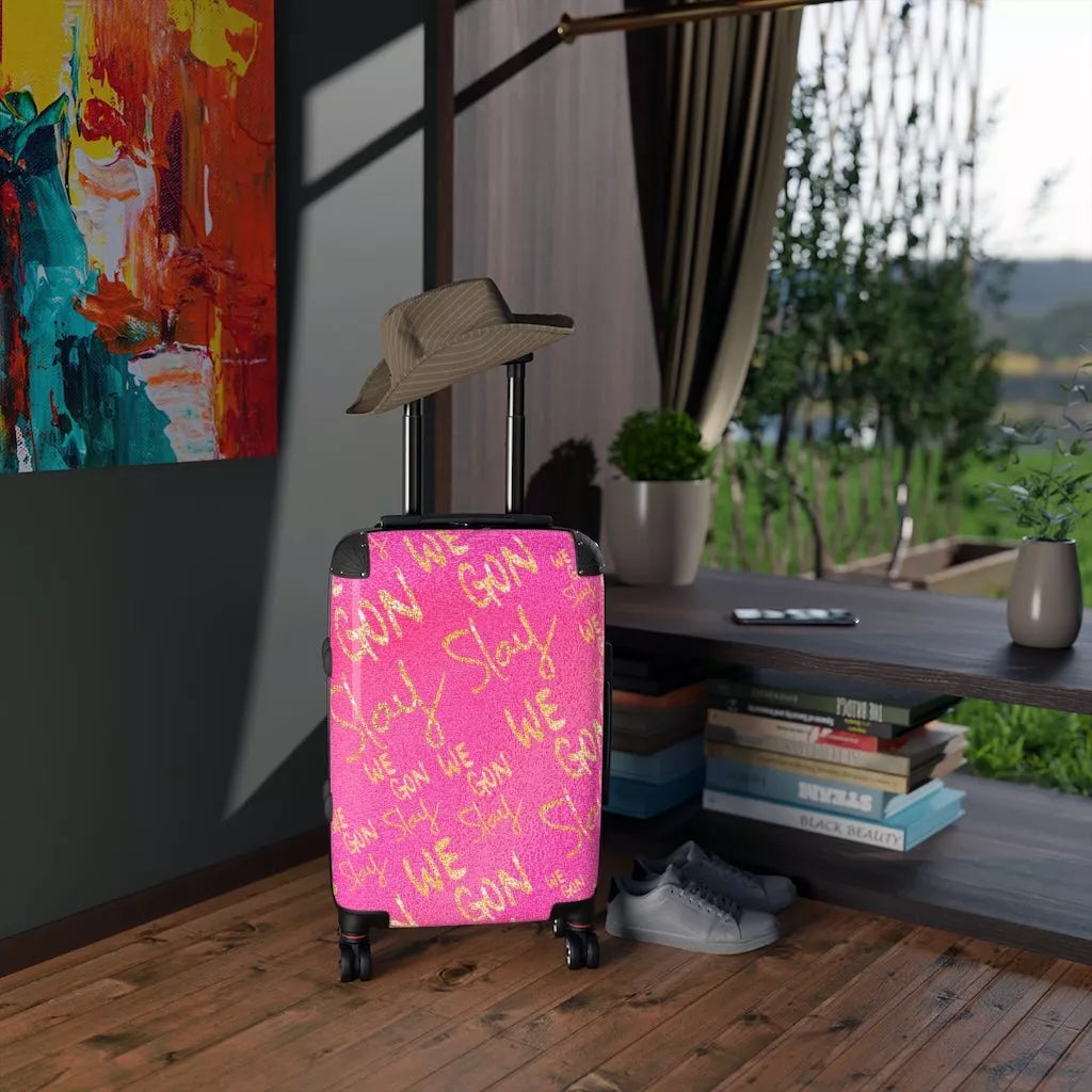 We Gon Slay Cabin Suitcase - Beguiling Phenix Boutique