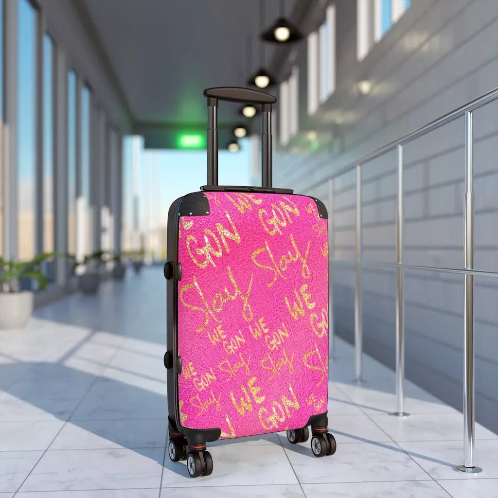 We Gon Slay Cabin Suitcase - Beguiling Phenix Boutique