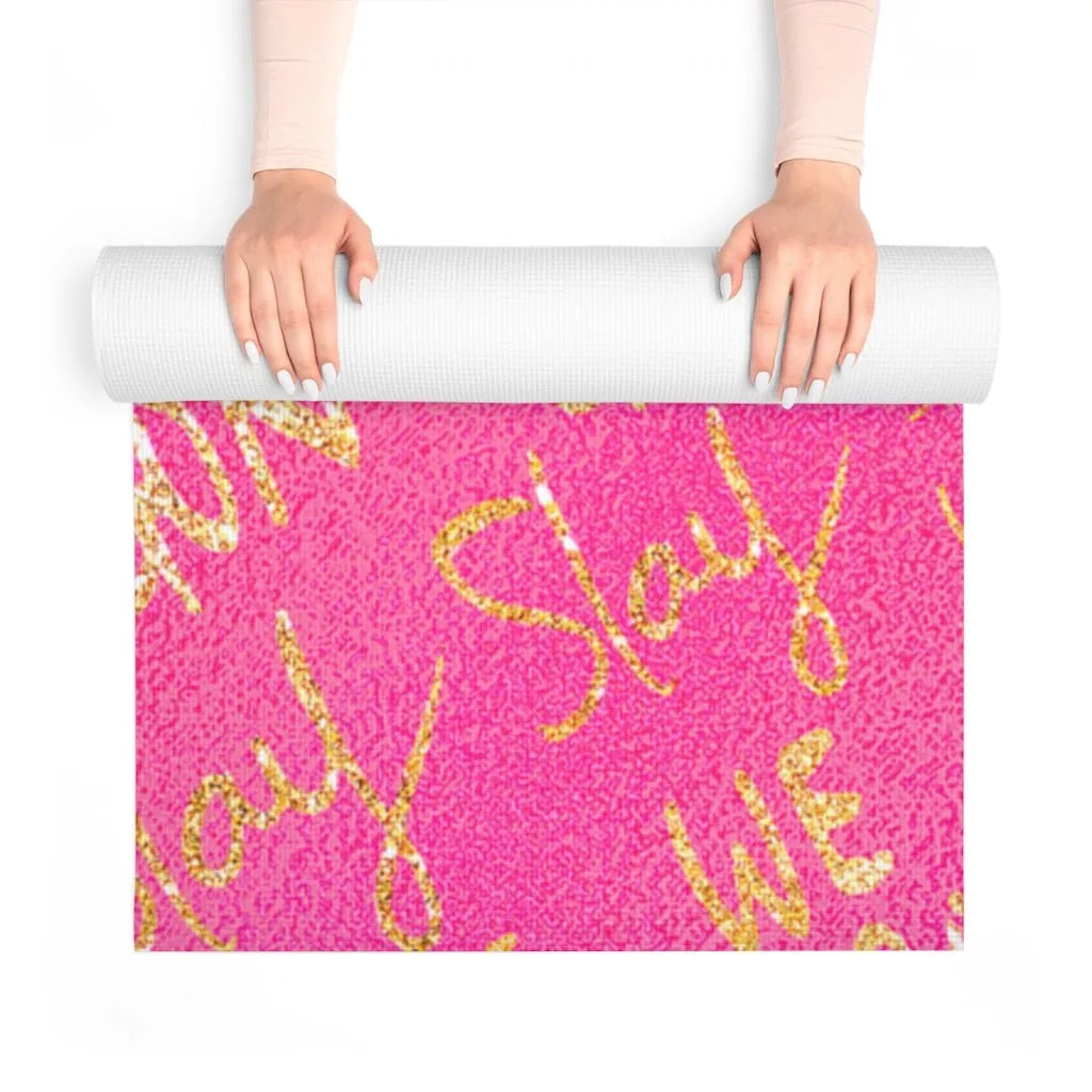 We Gon Slay Foam Yoga Mat - Beguiling Phenix Boutique