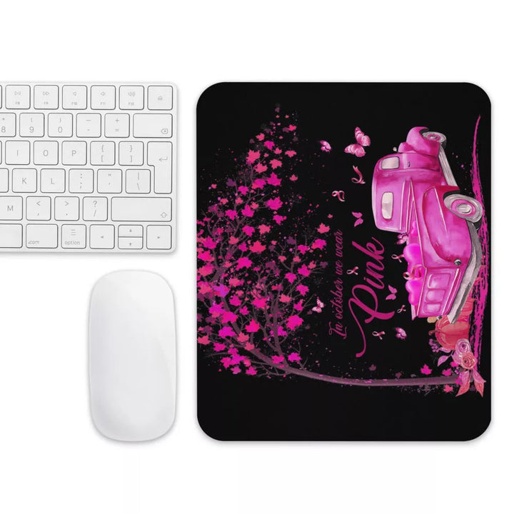 We Wear Pink Mouse Pad - Beguiling Phenix Boutique