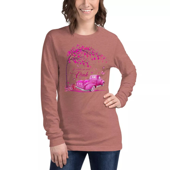 We Wear Pink Unisex Long Sleeve Tee - Beguiling Phenix Boutique
