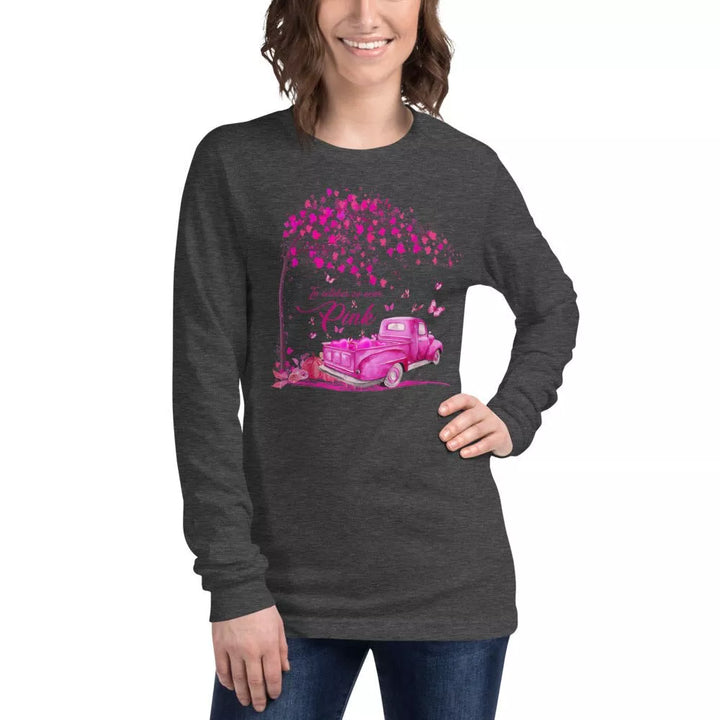 We Wear Pink Unisex Long Sleeve Tee - Beguiling Phenix Boutique