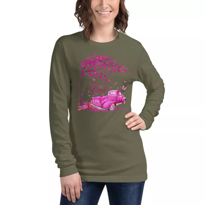 We Wear Pink Unisex Long Sleeve Tee - Beguiling Phenix Boutique