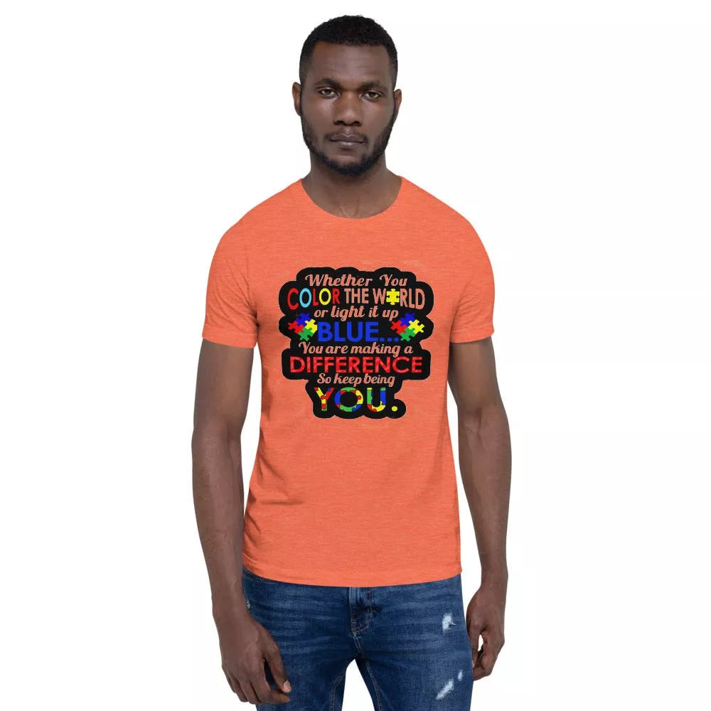 Whether You Color the World Autism Awareness Shirt - Beguiling Phenix Boutique