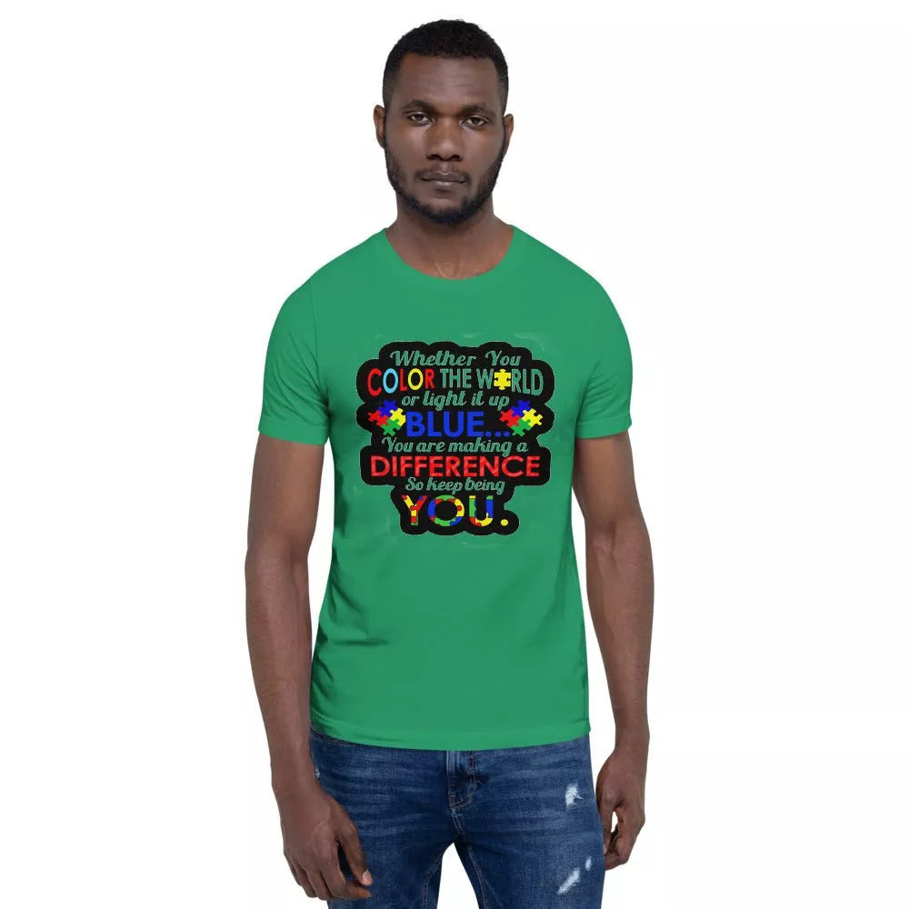 Whether You Color the World Autism Awareness Shirt - Beguiling Phenix Boutique