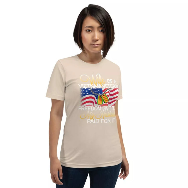 Wife Of A Vietnam Veteran Unisex T-Shirt - Beguiling Phenix Boutique