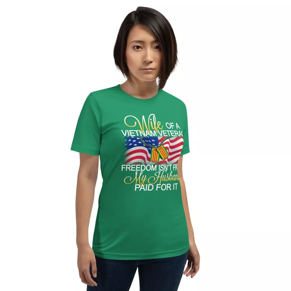 Wife Of A Vietnam Veteran Unisex T-Shirt - Beguiling Phenix Boutique