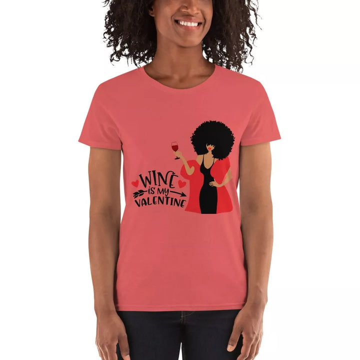 Wine Is My Valentine Shirt - Beguiling Phenix Boutique