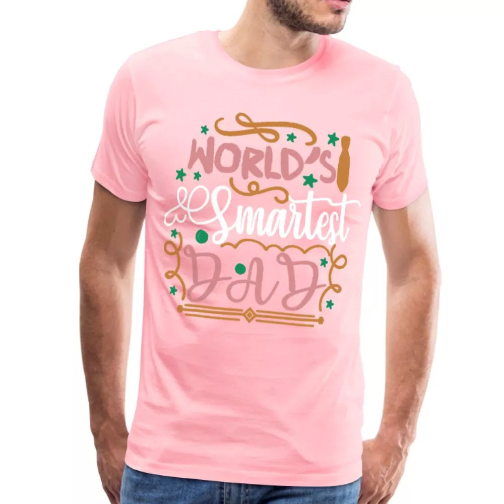 World's Smartest Dad Men's Premium Shirt - Beguiling Phenix Boutique