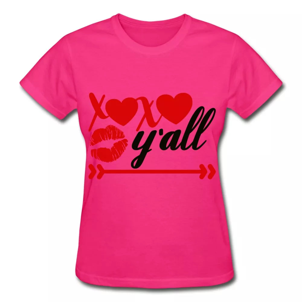 XOXO Ya'll - Ladies Shirt - Beguiling Phenix Boutique