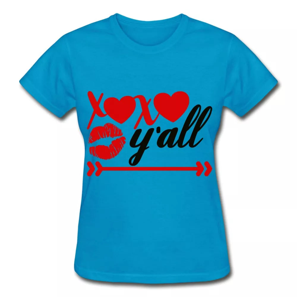 XOXO Ya'll - Ladies Shirt - Beguiling Phenix Boutique